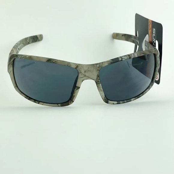 SG00828 Suntastic Sunglasses for Men Rectangle Black Tinted 100% UVA-UVB Protect - Picture 1 of 10